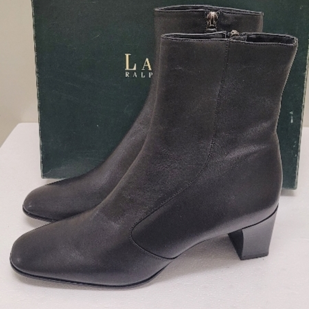 Lauren Ralph Lauren Sophia Black Women's Boots